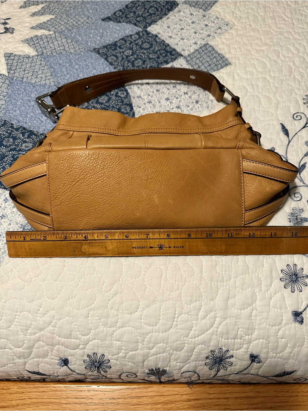 B Makowsky genuine leather lady’s bag purse dust bag is included - Picture 11 of 14